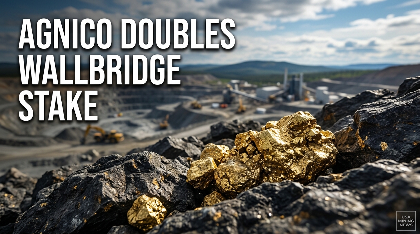 Agnico doubles Wallbridge Mining stake to over 19% - Mining Industry News