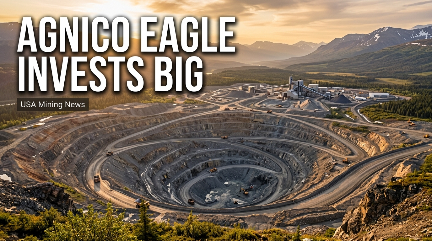 Agnico Eagle to invest in Cascadia Minerals - Mining Industry News