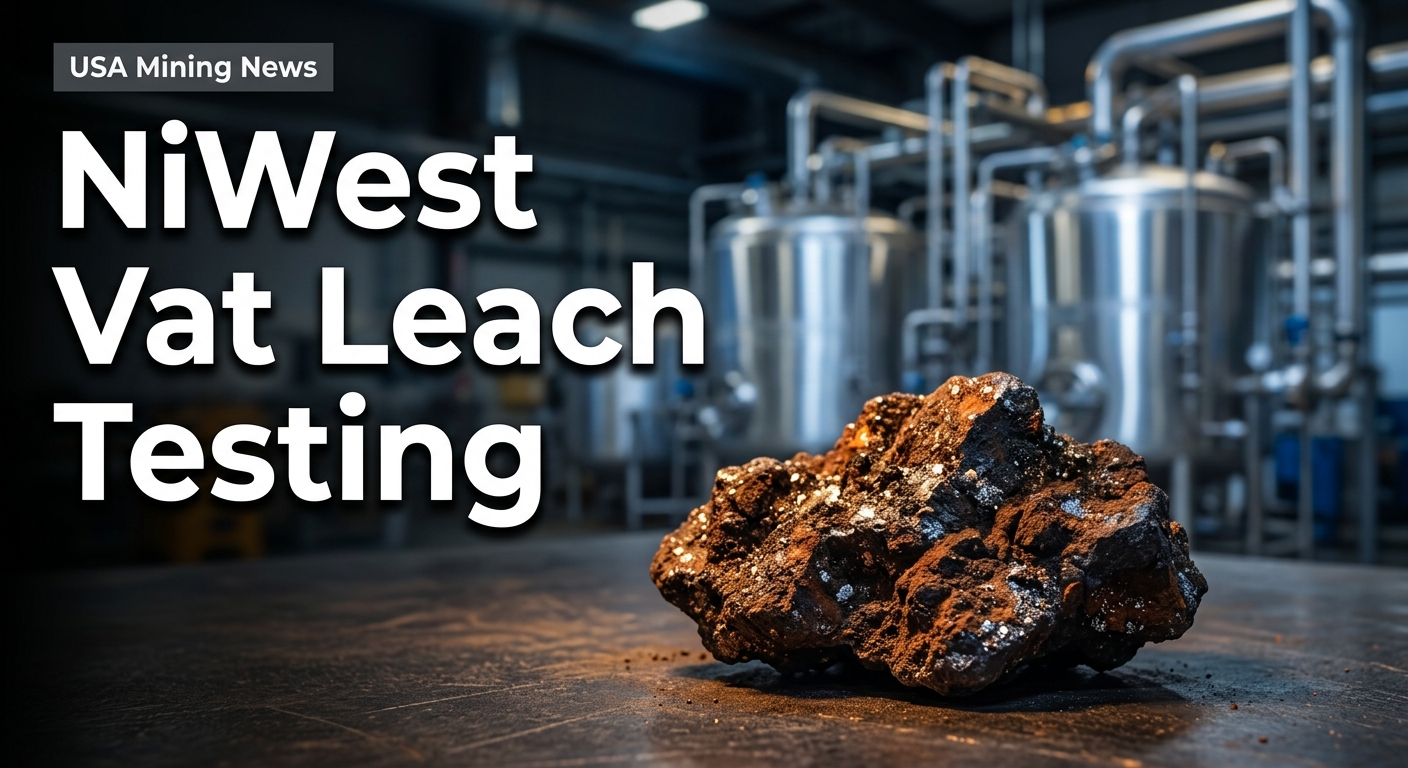 Alliance Nickel starts vat leach test-work at NiWest project - Mining Industry News