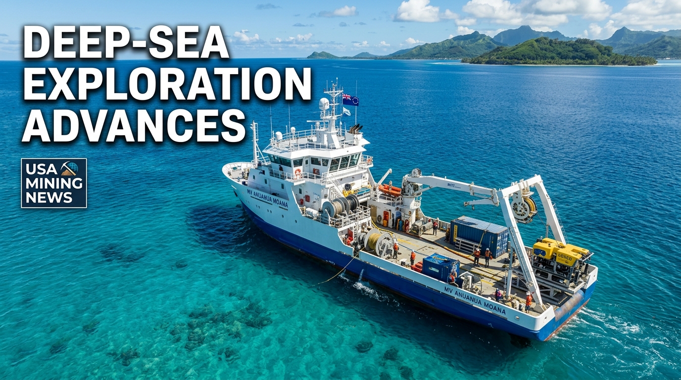American Ocean Minerals finishes first offshore exploration mission in Cook Islands - Mining Industry News