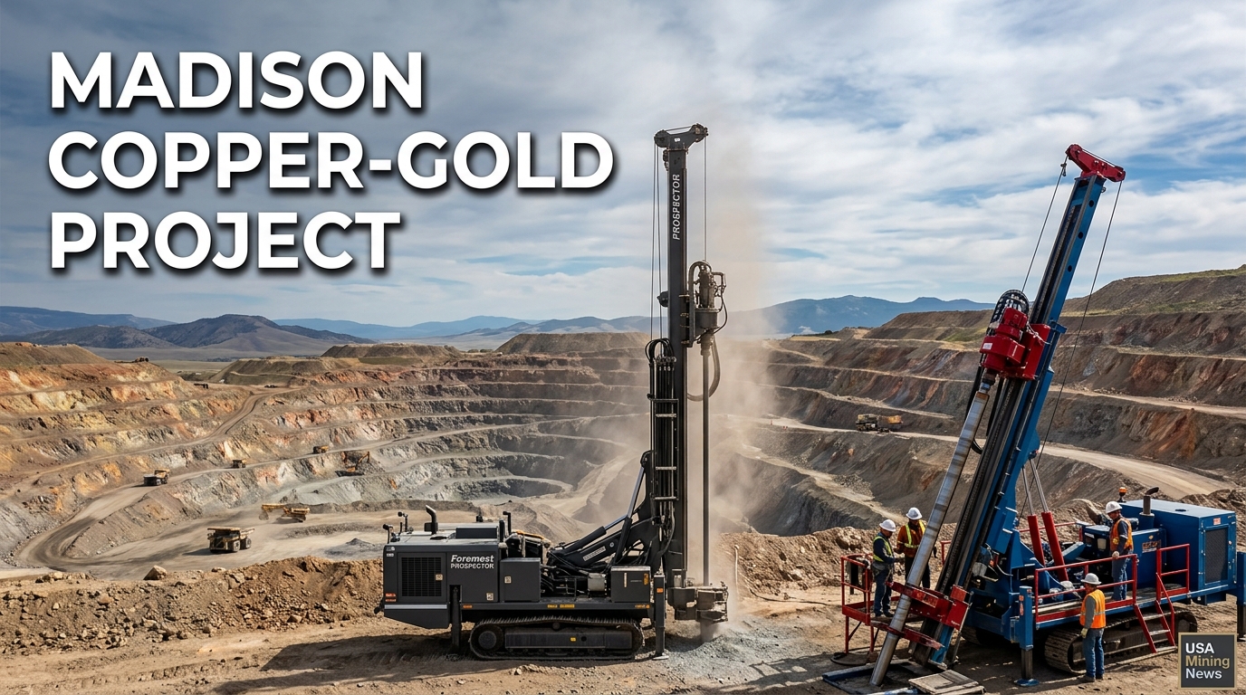 American Pacific Mining adds second rig at Madison site - Mining Industry News
