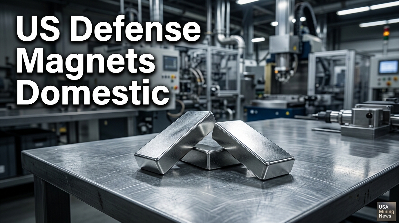 AML awarded $2M US defense contract for domestic heavy magnets - Mining Industry News