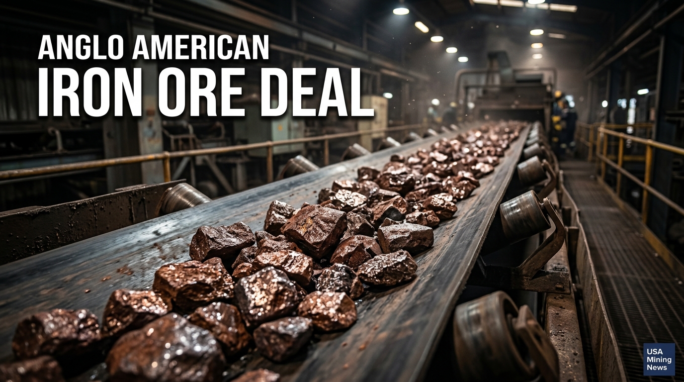Anglo American signs iron ore supply agreement with CMRG