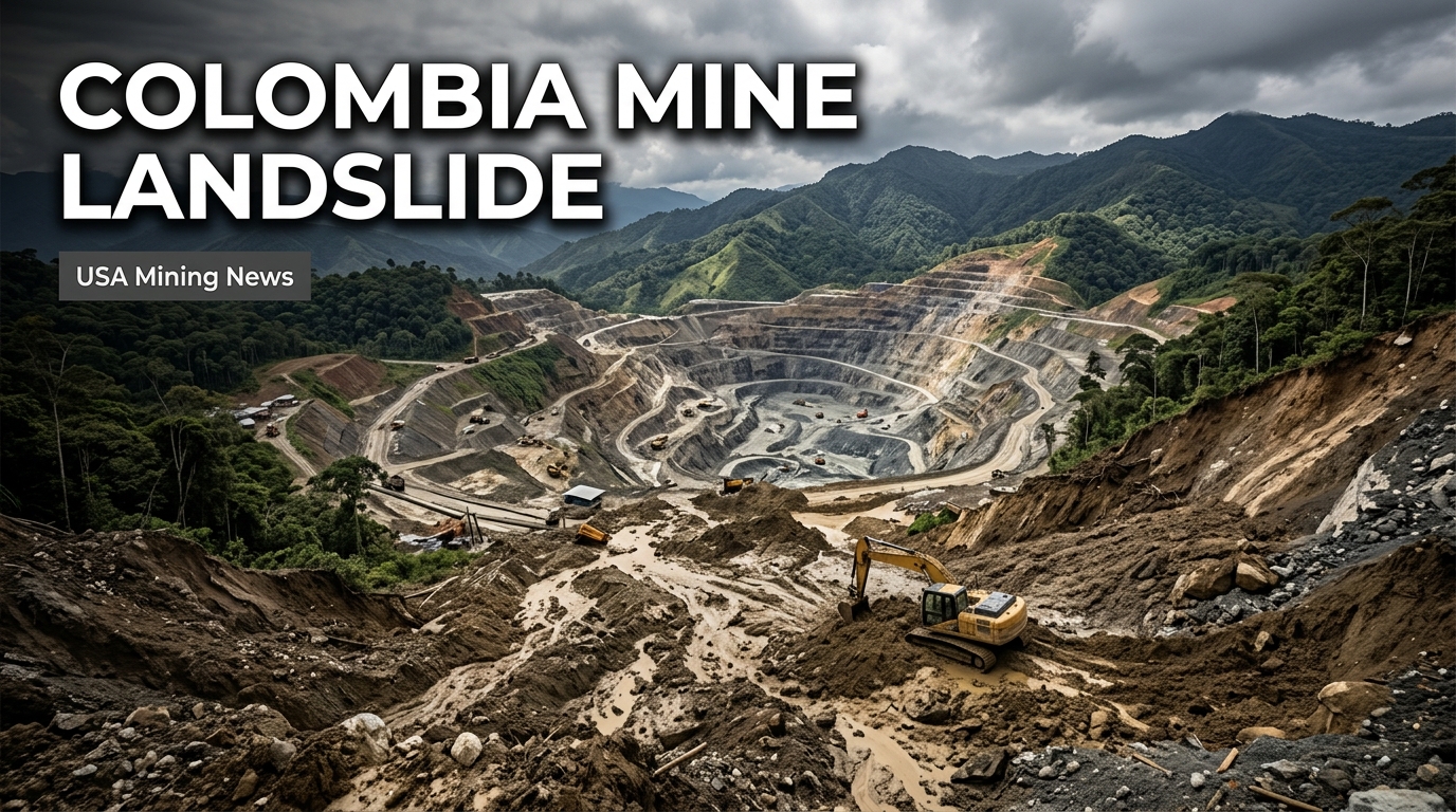 ANM confirms 13 dead, seven injured in Colombia gold mine landslide - Mining Industry News