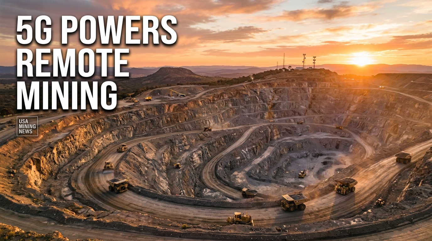 Beyond line of sight: How private 5G powers remote mining at scale