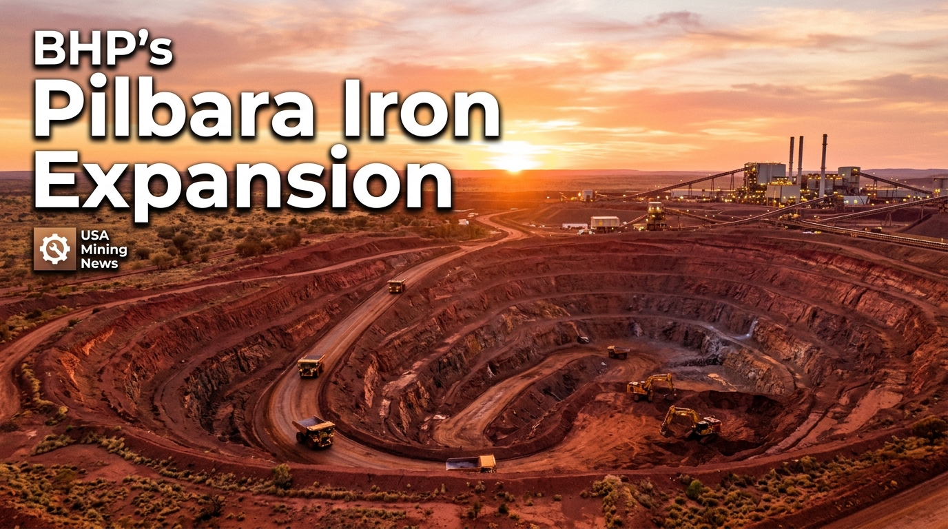 BHP approves $900m for Pilbara’s Ministers North iron ore site - Mining Industry News