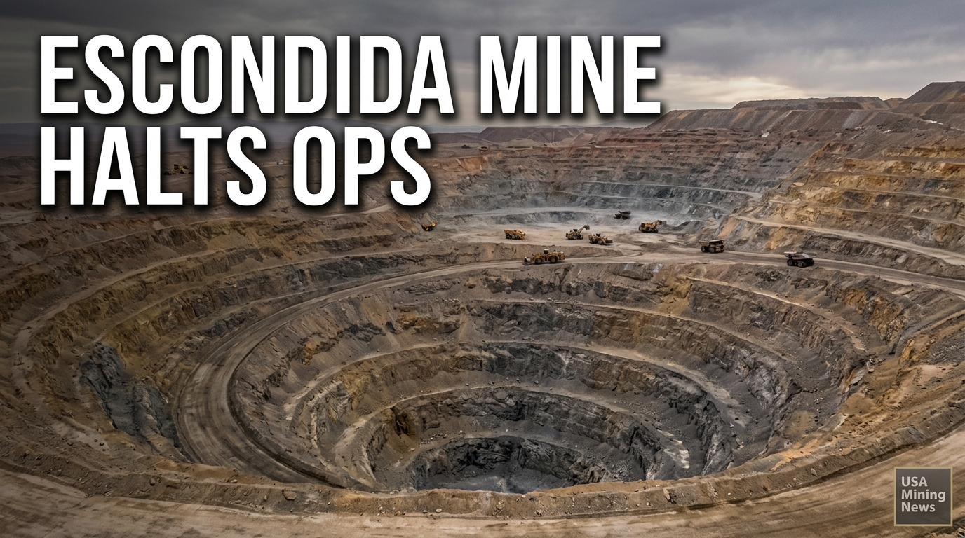 BHP suspends activities at Escondida mine after maintenance accident - Mining Industry News