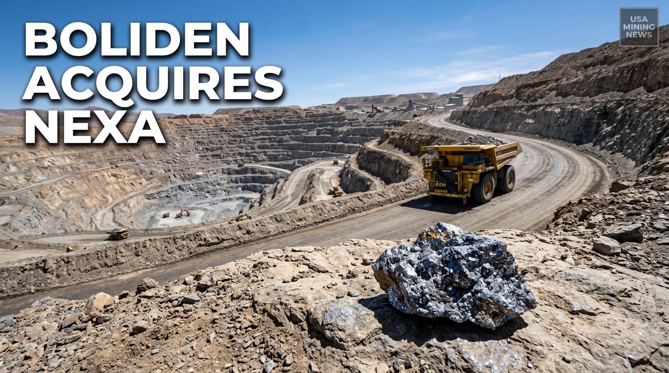 Boliden to acquire 64.7% stake in Nexa Resources from Votorantim - Mining Industry News