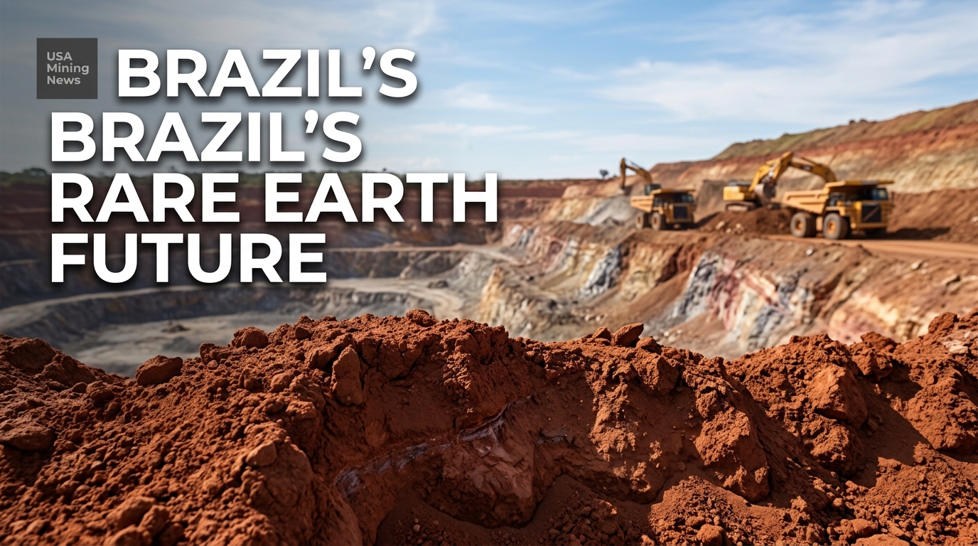 Can Brazil become a key rare earth supplier for the West? - Mining Industry News