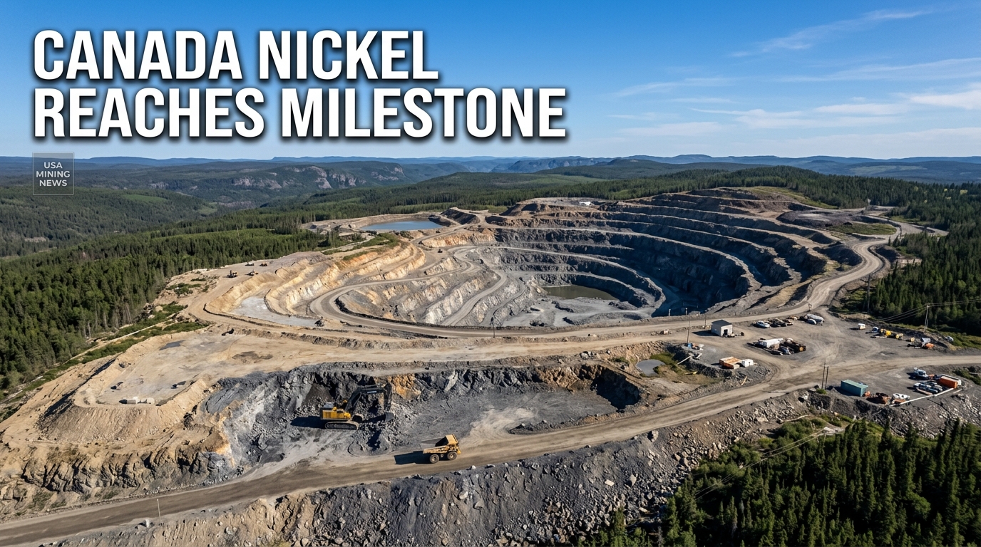 Canada Nickel’s Crawford project reaches final federal assessment stage - Mining Industry News