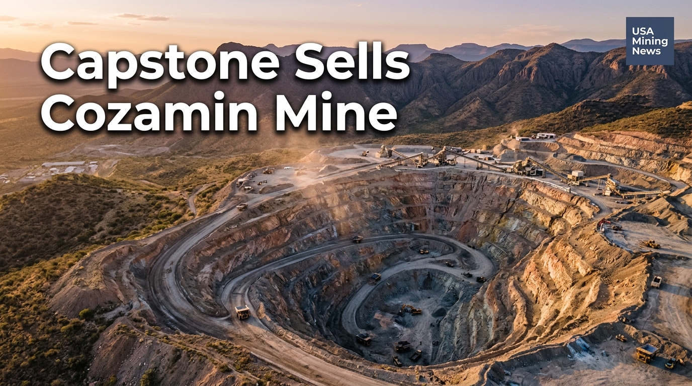 Capstone Copper to sell Cozamin mine for up to $385m - Mining Industry News
