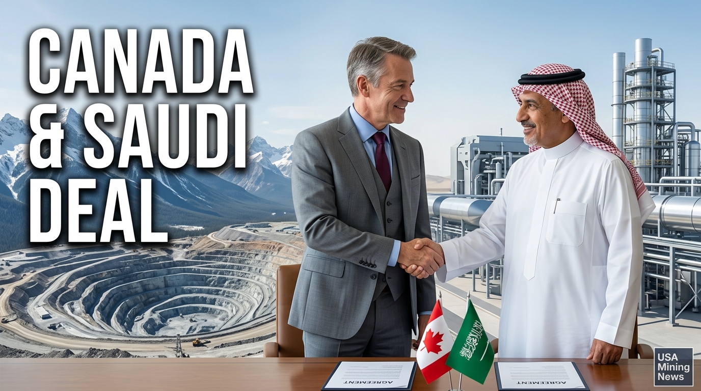 Carney seeks deeper Saudi mining, energy partnership - Mining Industry News
