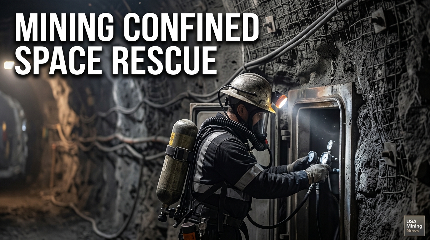 Confined Space Rescue Training for Safer Underground Mining - Mining Industry News