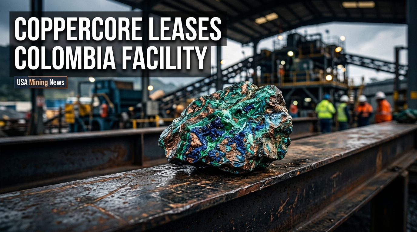 Coppercore signs lease for copper facility in Colombia - Mining Industry News