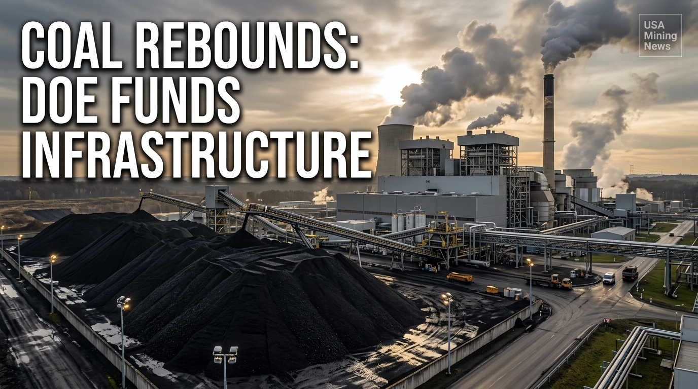 DoE turns to coal for baseload reliability and supply chain resilience - Mining Industry News