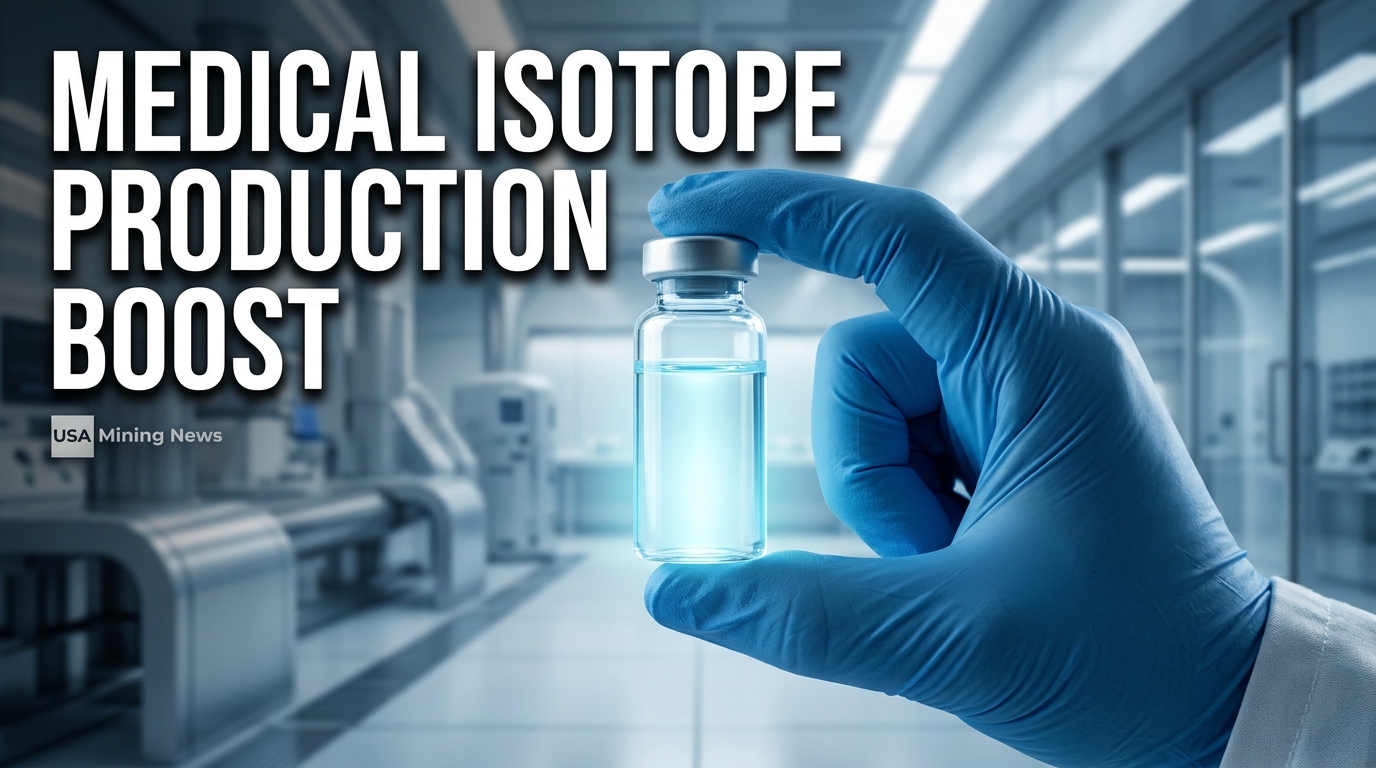 DOE’s Office of Energy Dominance Financing Announces Conditional Commitment for a Domestic Medical Isotope Manufacturing Facility - Mining Industry News