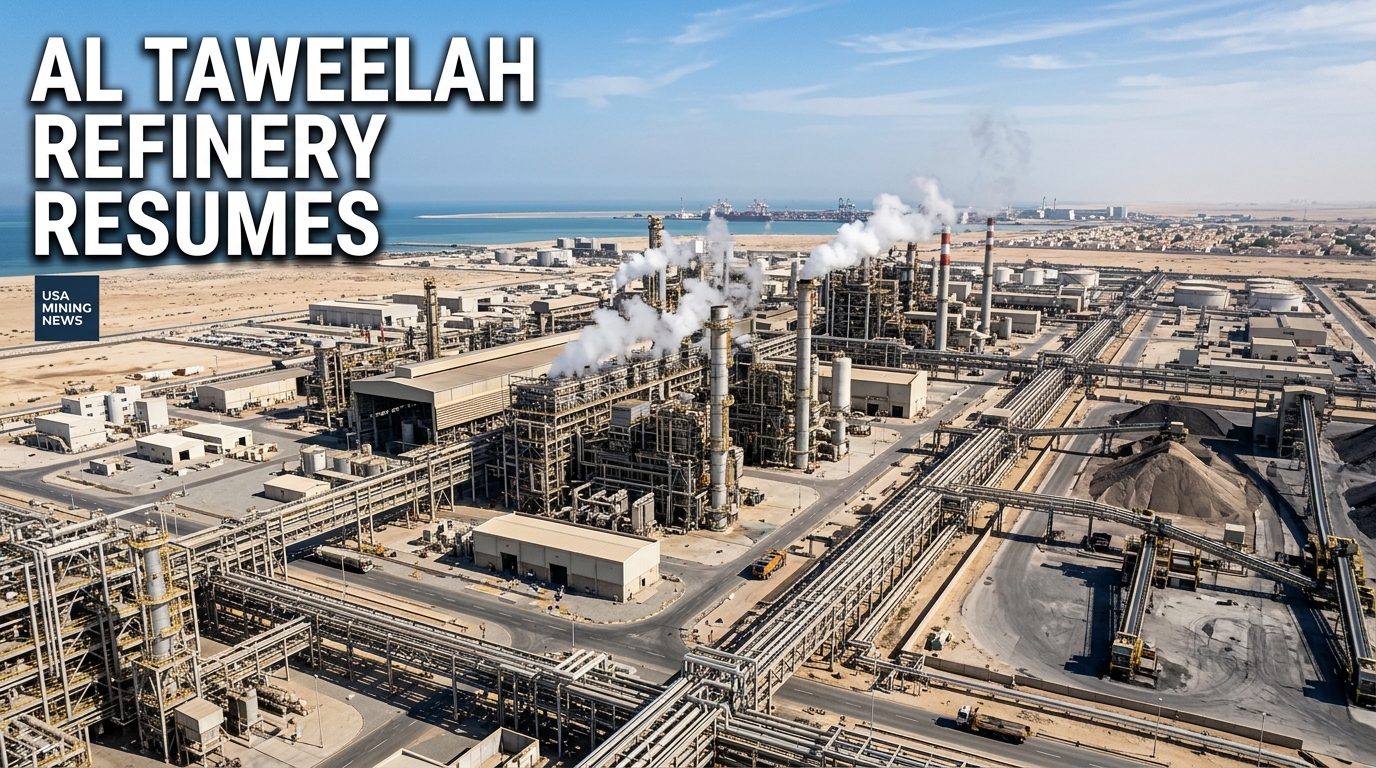 EGA resumes alumina output at Al Taweelah refinery in Abu Dhabi - Mining Industry News
