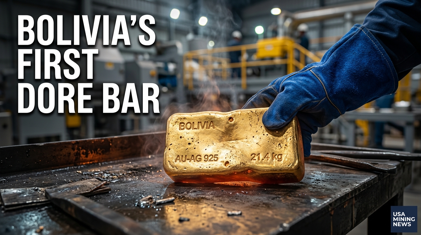 EMIPA produces first gold-silver doré bar at Don Mario, Bolivia - Mining Industry News