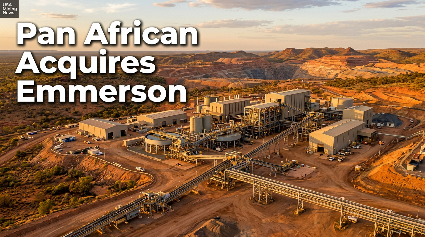 Emmerson agrees to $218m acquisition by Pan African