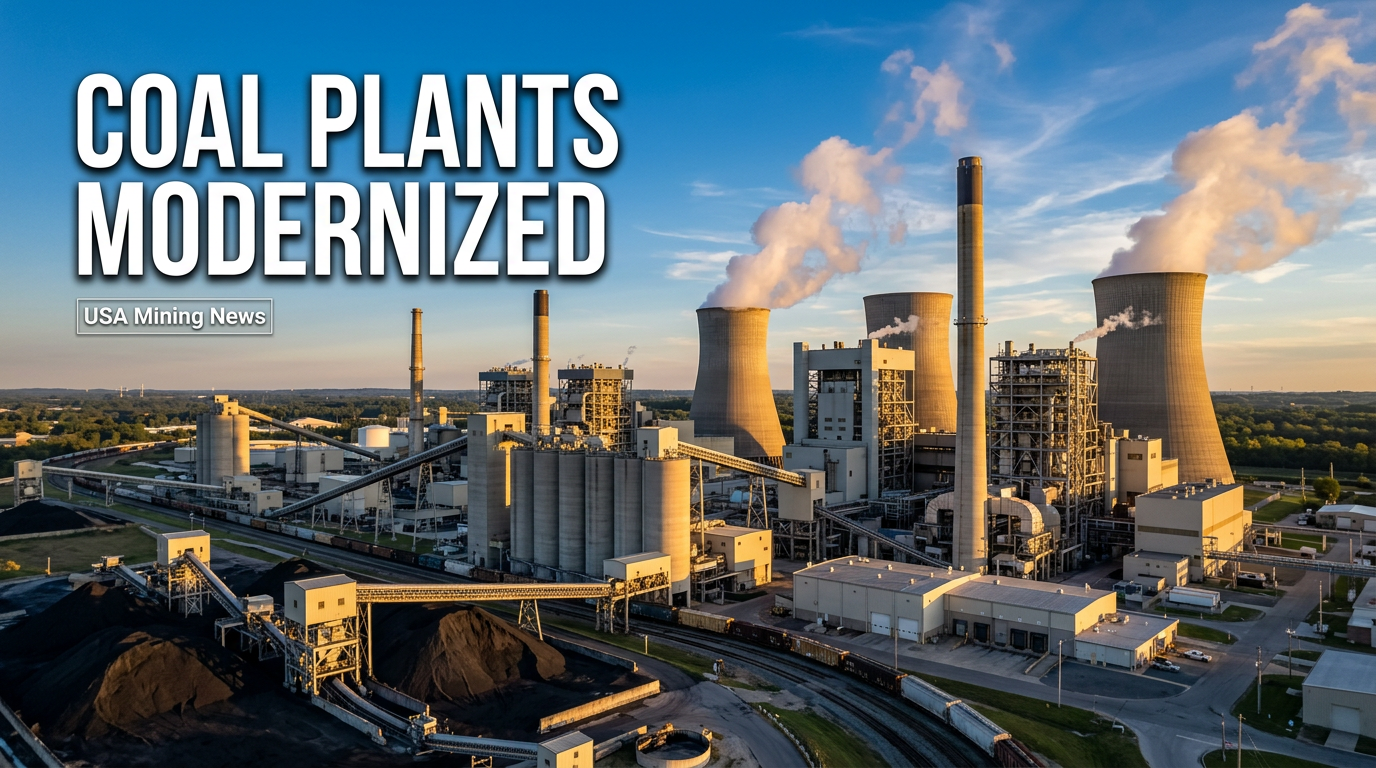 Energy Department Announces $175 Million to Modernize Coal Plants, Keeping Affordable Reliable Power Online for Americans