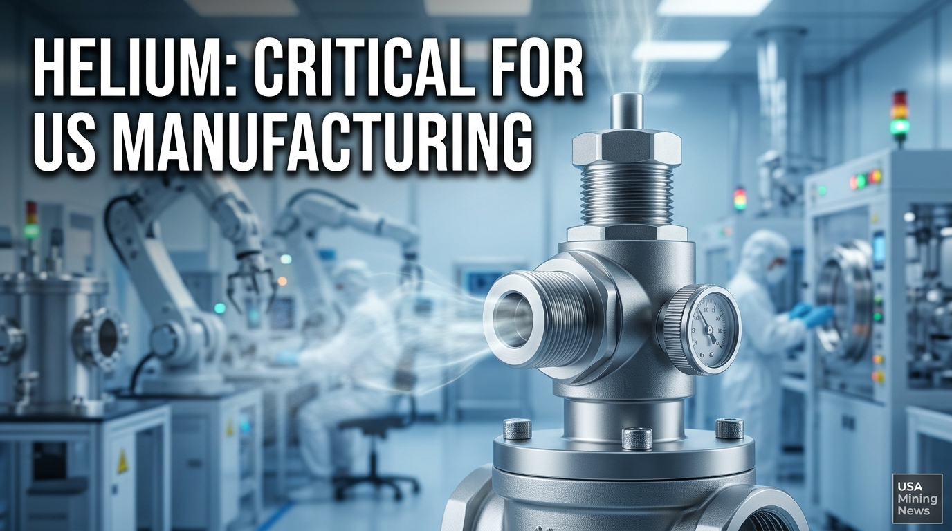 Energy Department Designates Helium as Critical Material to Strengthen American Manufacturing and Supply Chain Security - Mining Industry News