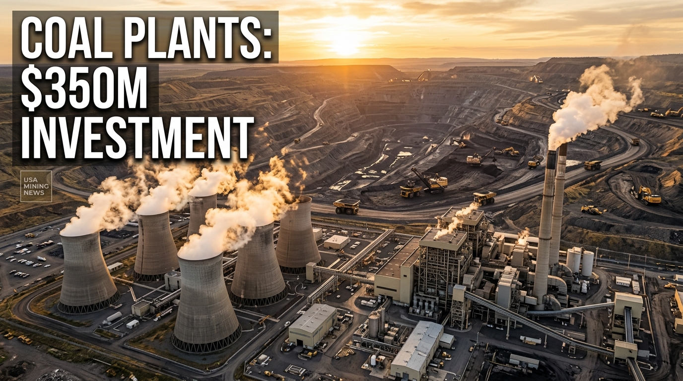 Energy Department to Invest $350 Million to Build, Modernize, and Restart Coal Plants