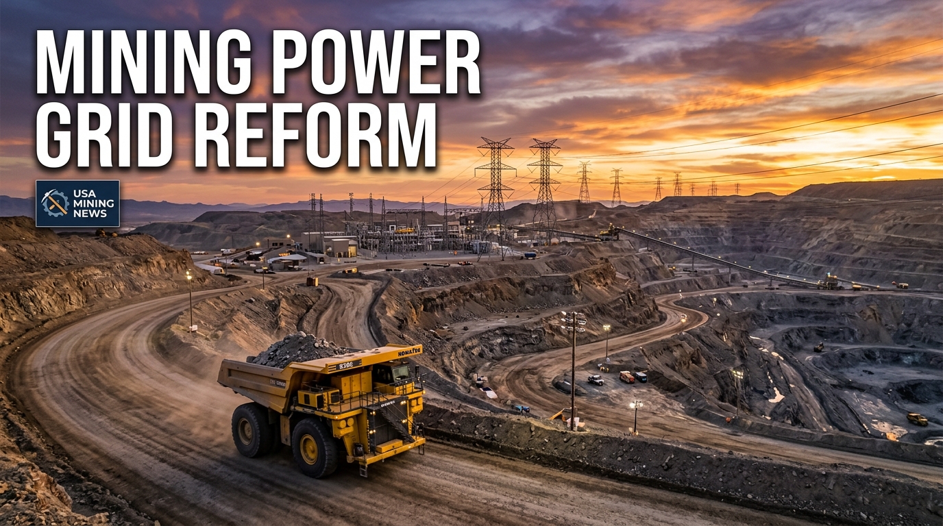 Energy Deputy Secretary Danly Commends FERC Action on Large Load Interconnection Reform - Mining Industry News