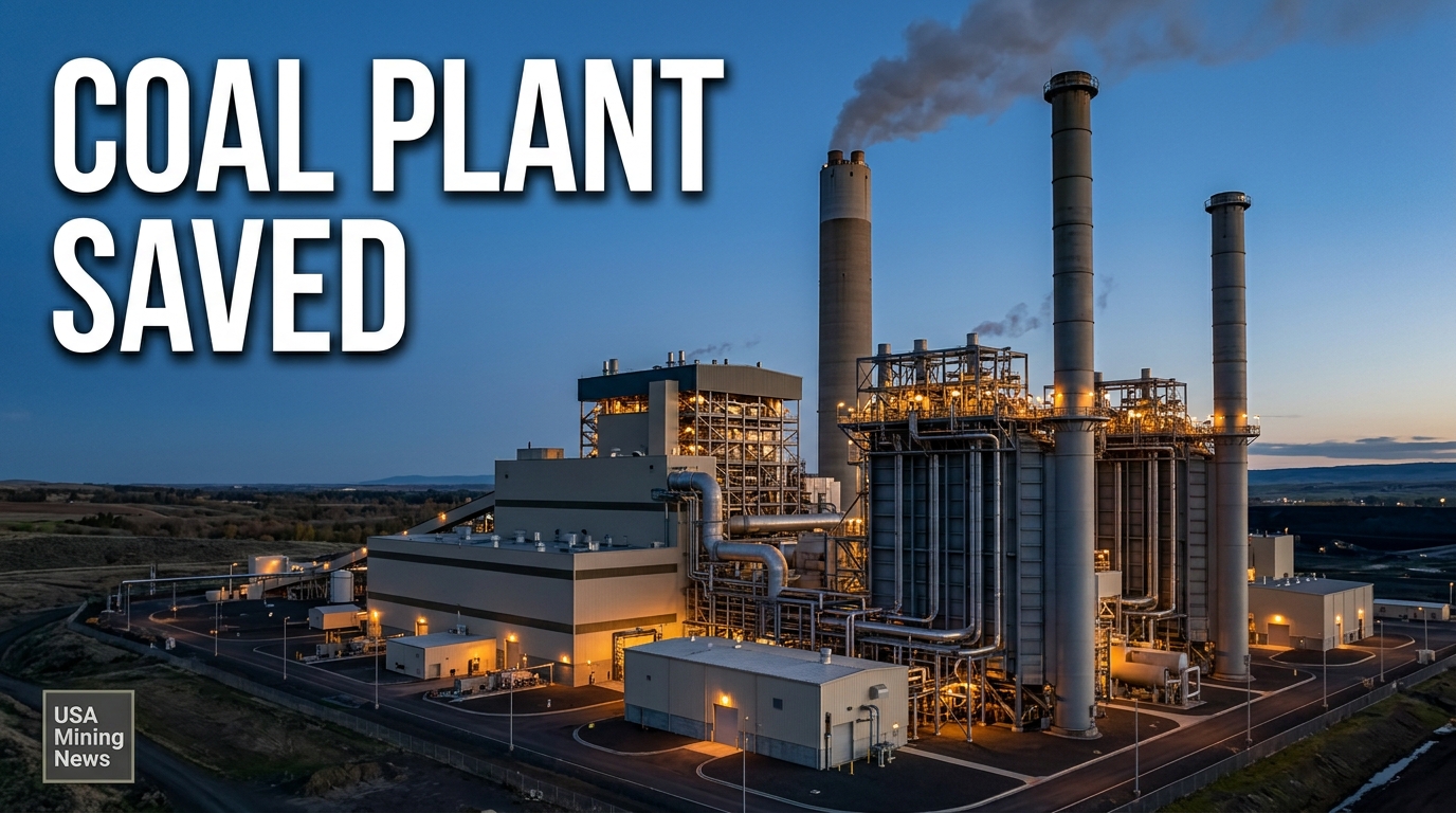 Energy Secretary Keeps Northwest Coal Generating Plant Online - Mining Industry News