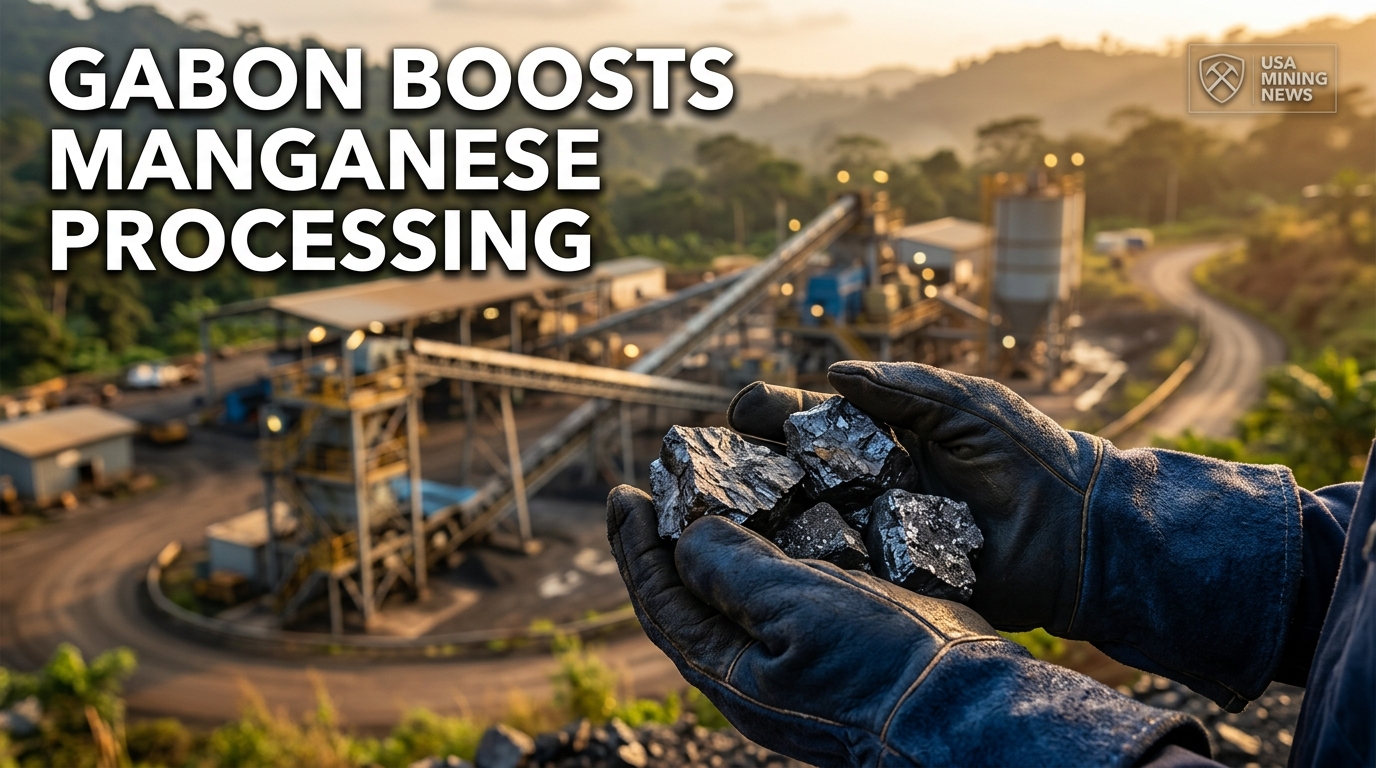 Eramet and Gabon sign MoU to boost local manganese ore processing - Mining Industry News