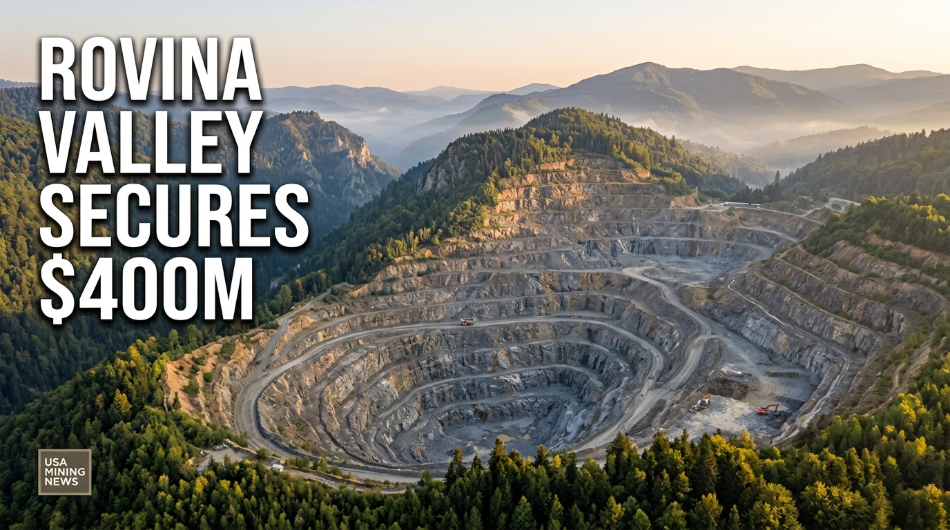 Euro Sun Mining plans $400m financing for Rovina Valley Project - Mining Industry News