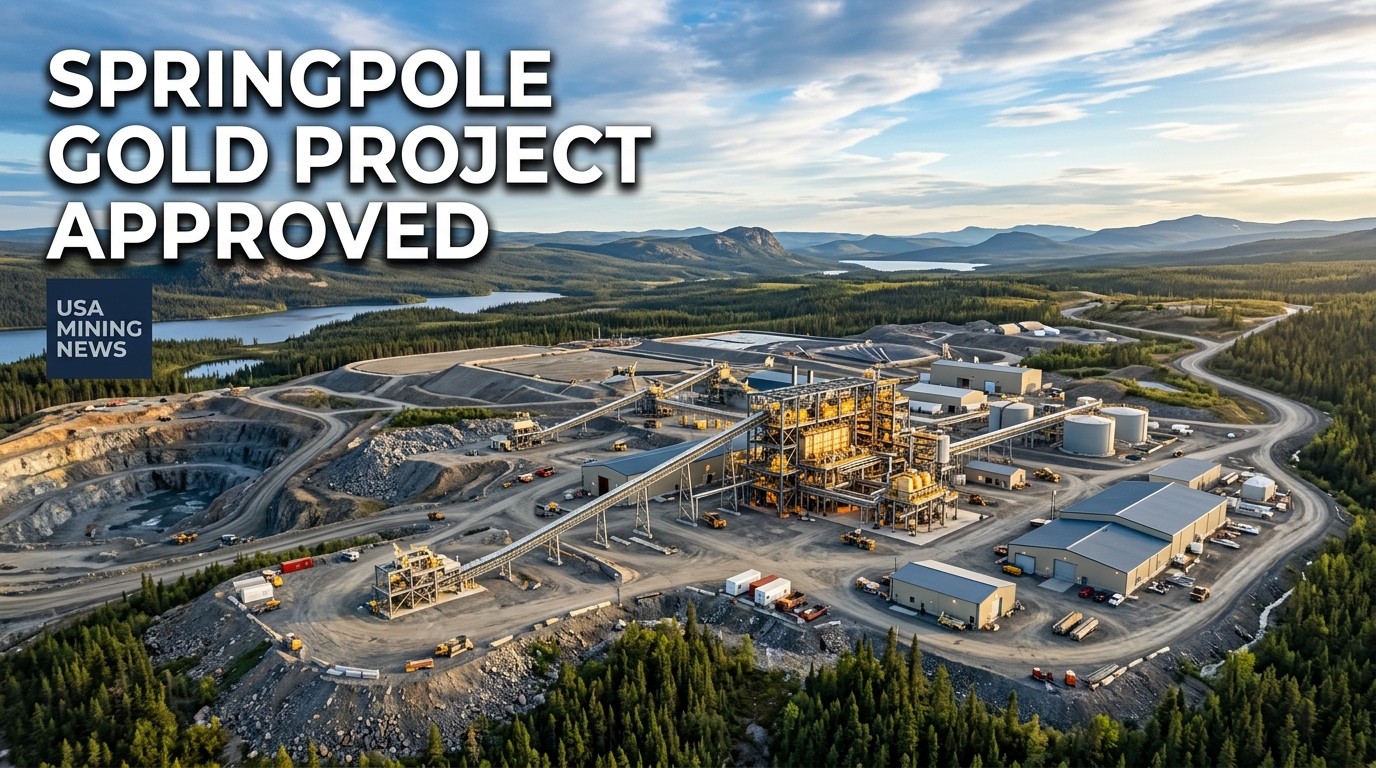 First Mining Gold secures EA approval for Springpole project - Mining Industry News