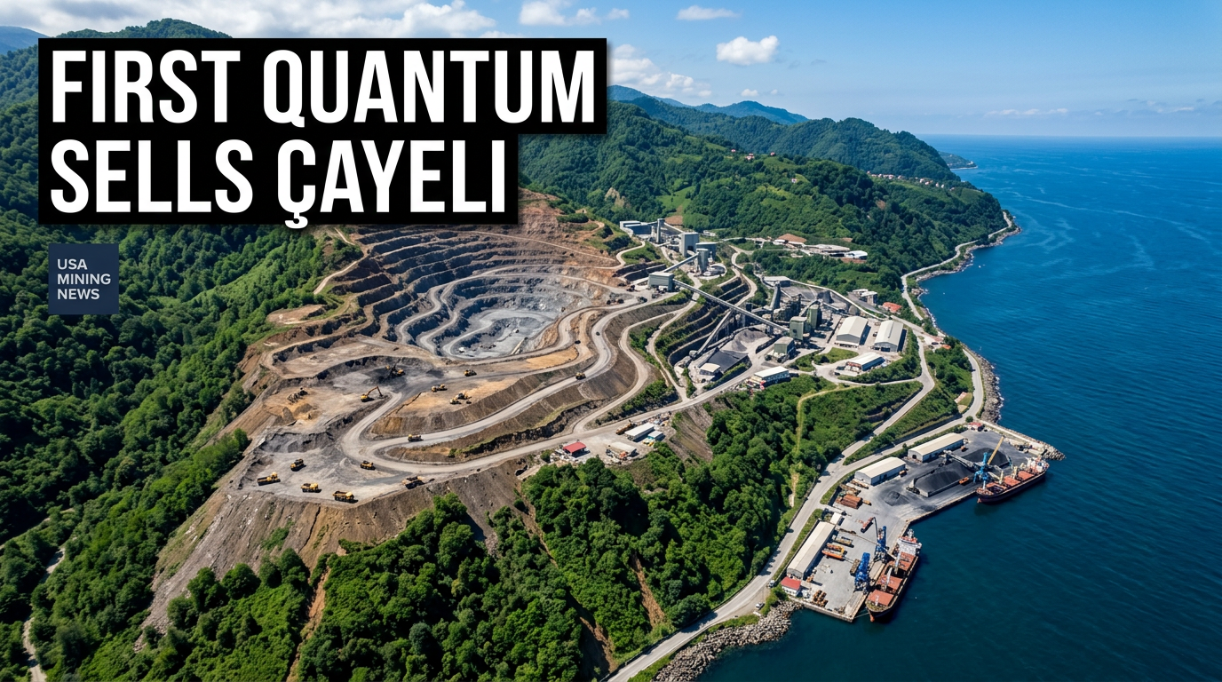 First Quantum to sell Çayeli Mine in Türkiye