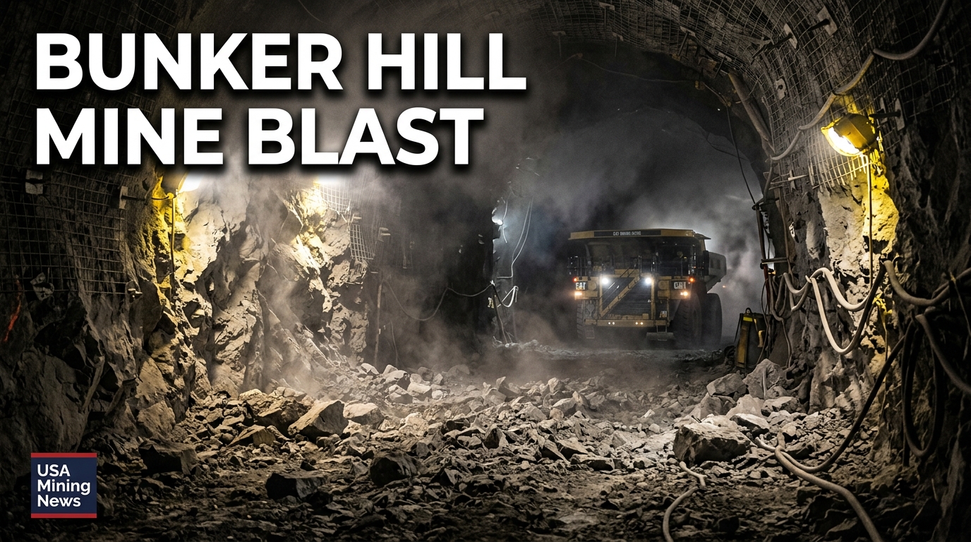 First stope blast completed at Bunker Hill Mine in Idaho, US - Mining Industry News