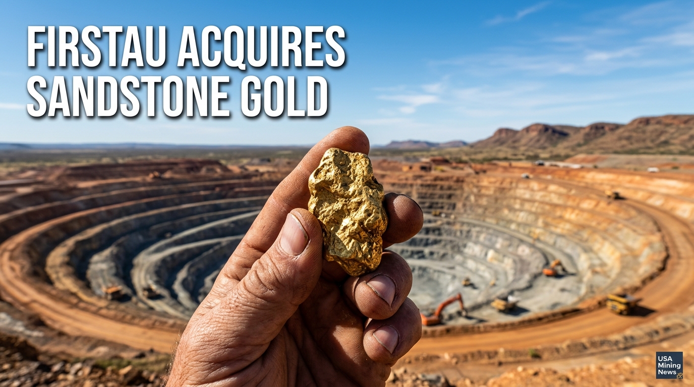 FirstAu signs agreement to acquire Sandstone Gold Project - Mining Industry News