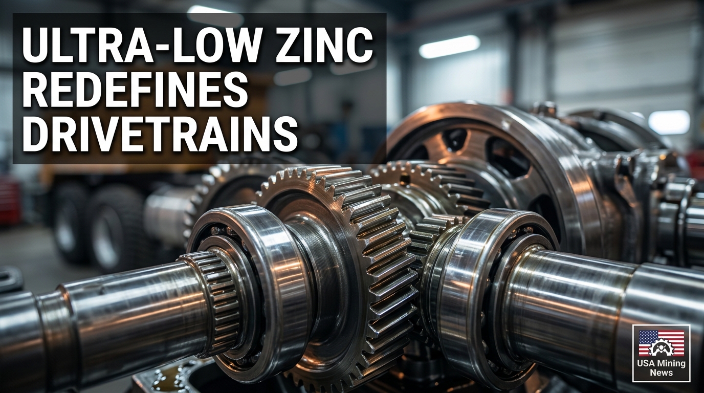 Five ways ultra-low zinc additives are redefining drivetrain performance - Mining Industry News