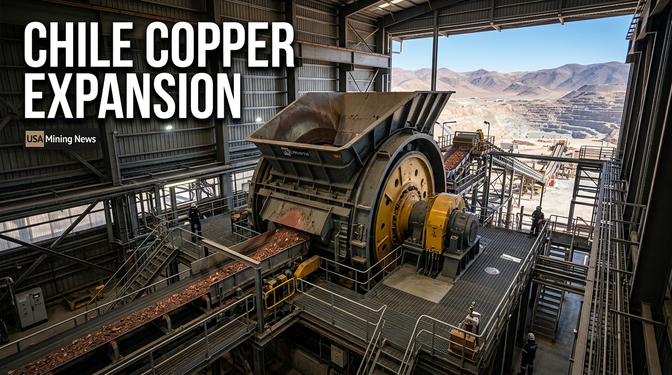 FLSmidth secures $54m order for copper mine project in Chile