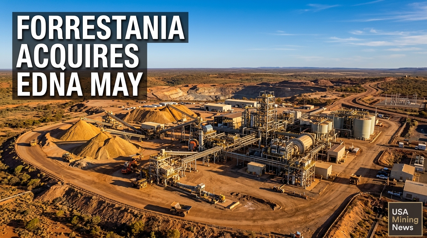 Forrestania acquires Edna May Gold Project in $215m deal - Mining Industry News