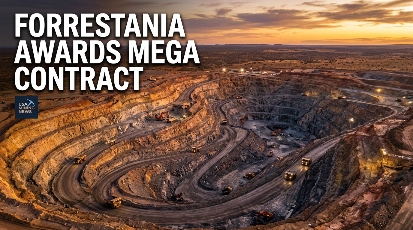Forrestania awards $104m Johnson Range mining contract to MEGA - Mining Industry News