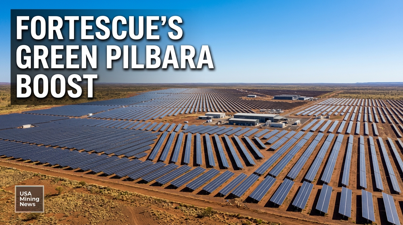 Fortescue commits $680m to Pilbara green energy expansion