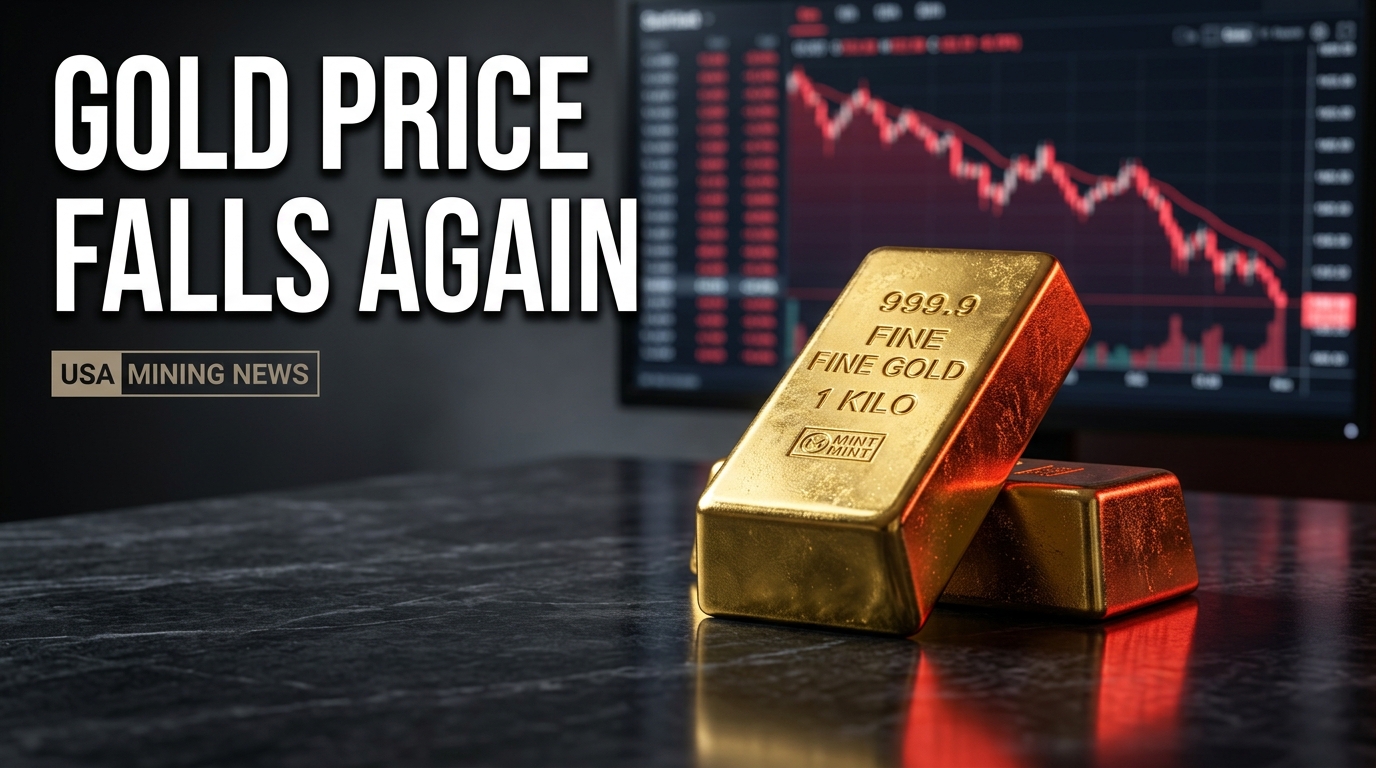 Gold price falls back to $4,500 on heightened inflation fears | USA ...