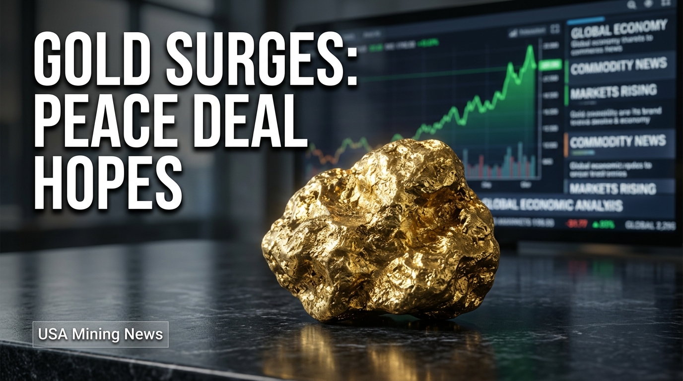 Gold price rebounds on US-Iran deal hopes - Mining Industry News