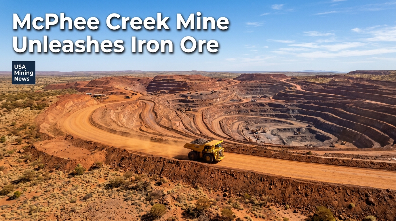 Hancock starts production at $579m McPhee Creek mine - Mining Industry News