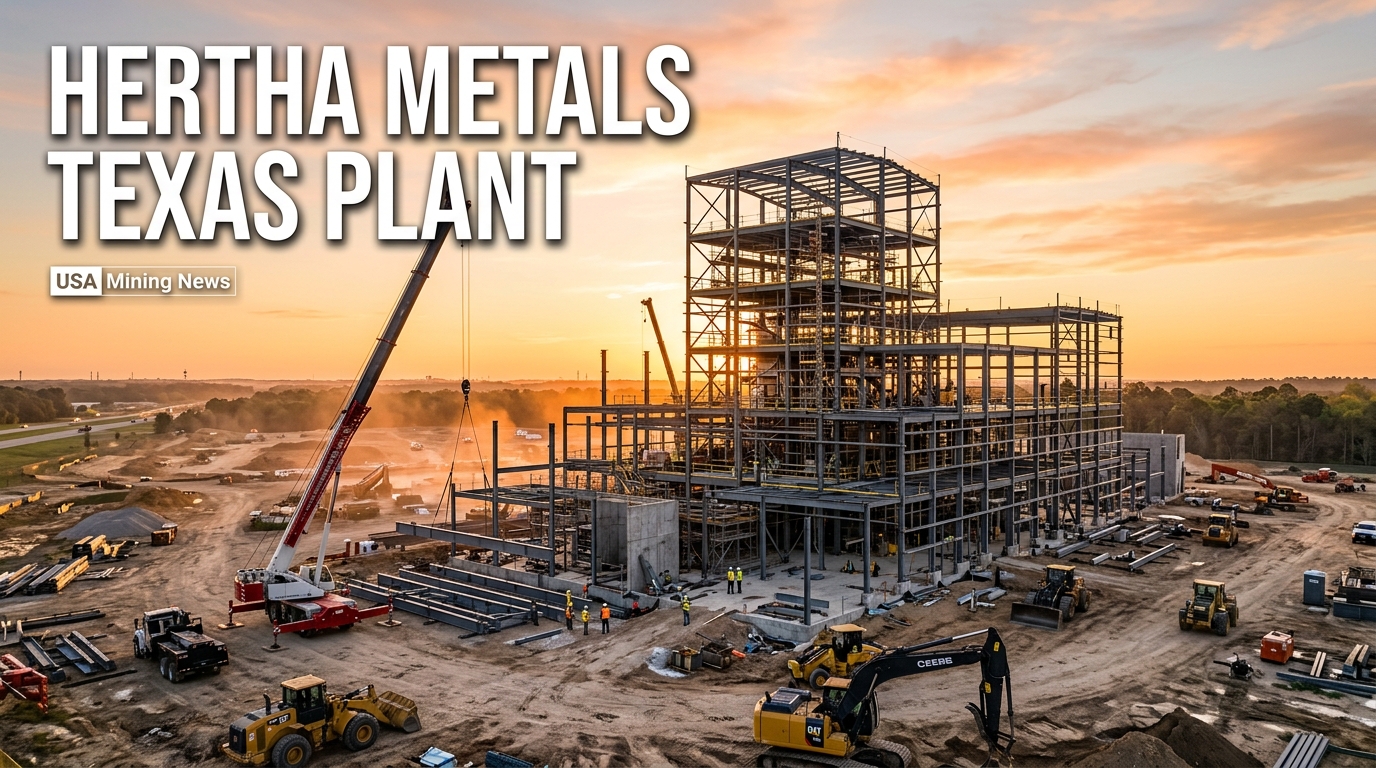 Hertha Metals begins construction on US iron plant