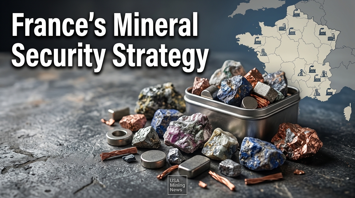IEA highlights supply risks for France in critical minerals sector