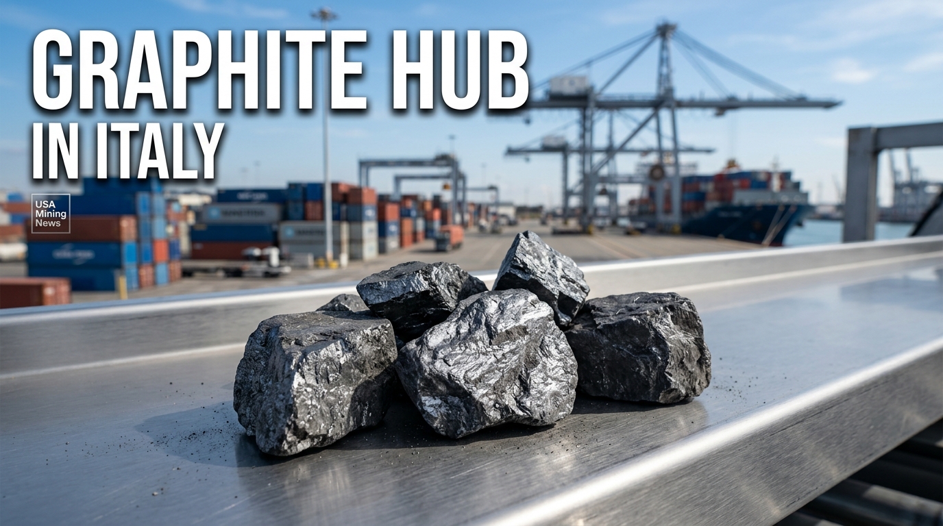 International Graphite, Alkeemia to build graphite hub in Italy - Mining Industry News