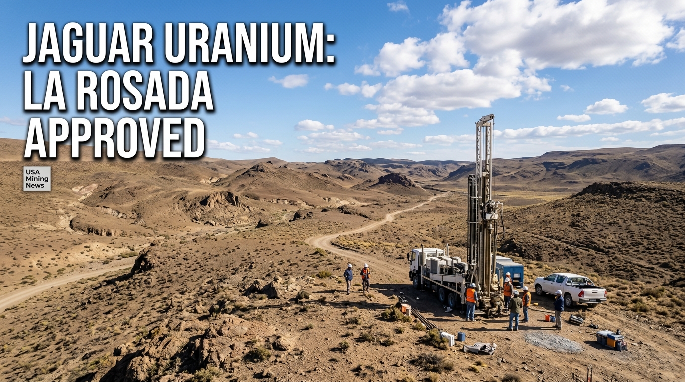 Jaguar gains approval for La Rosada in Argentina