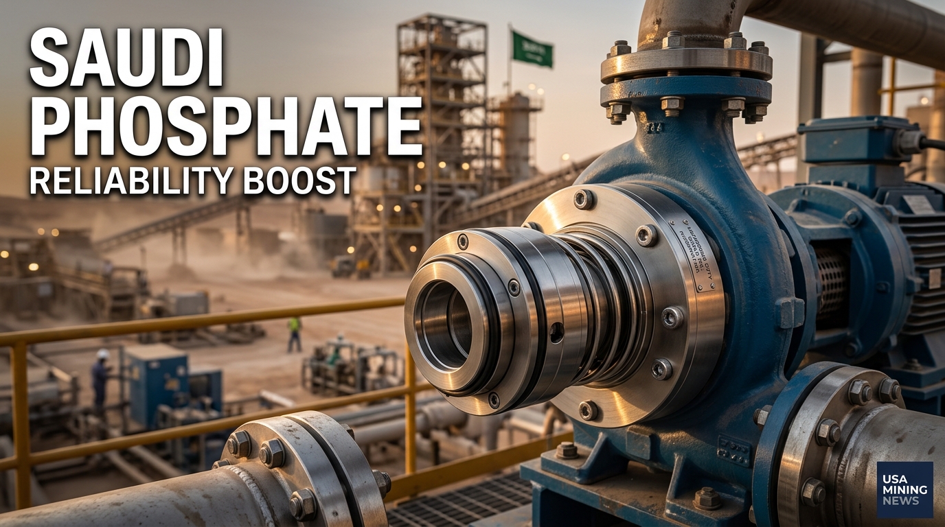 John Crane signs three-year reliability deal with Saudi phosphate company - Mining Industry News