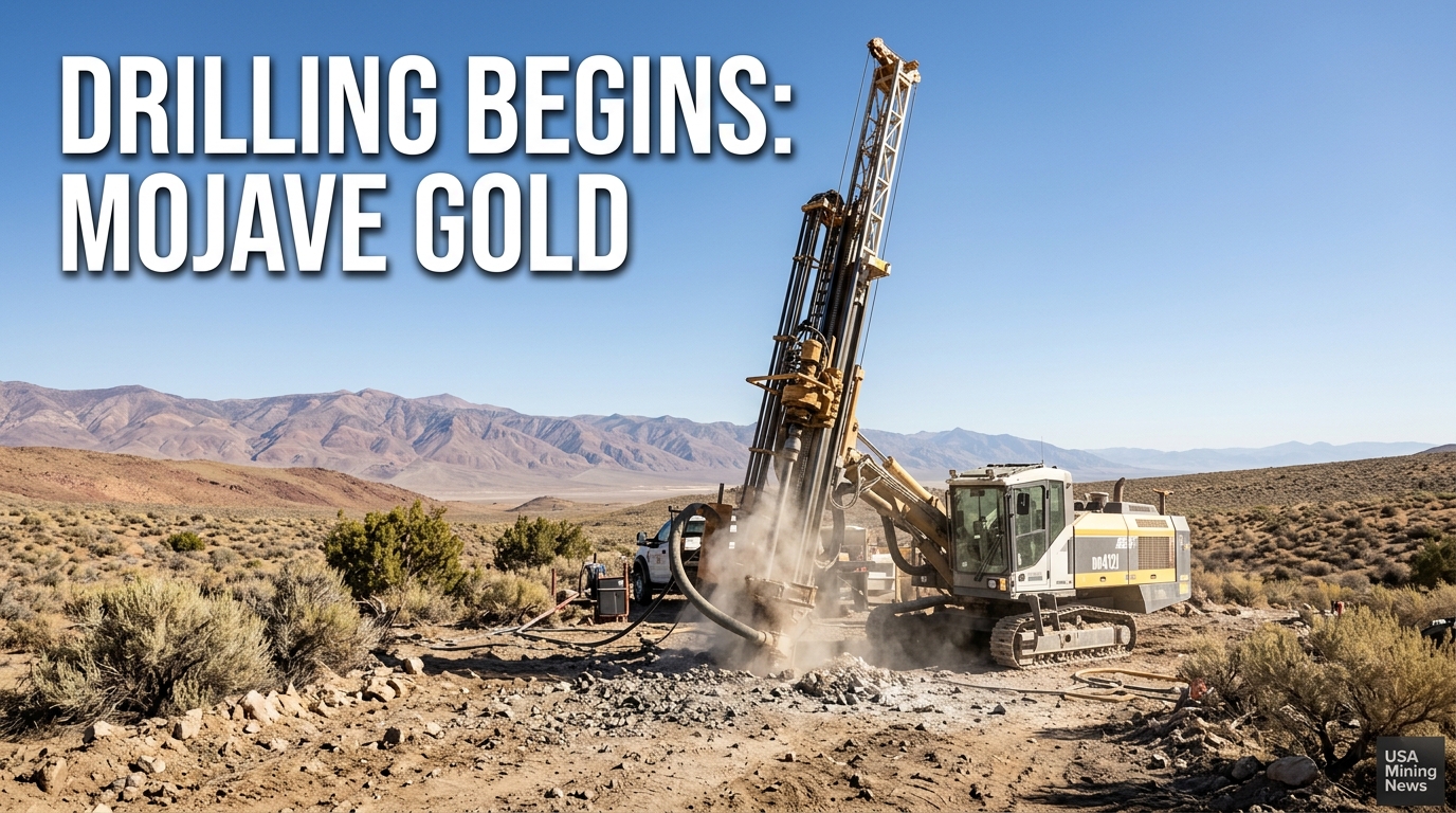 K2 Gold begins drilling campaign at Mojave Project in California