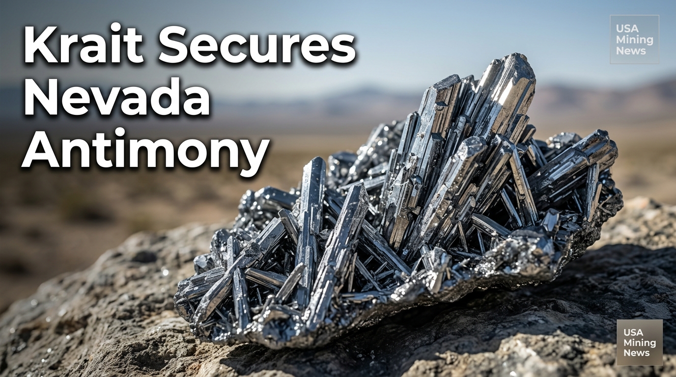 Krait secures exclusive option to acquire Nevada mining claims
