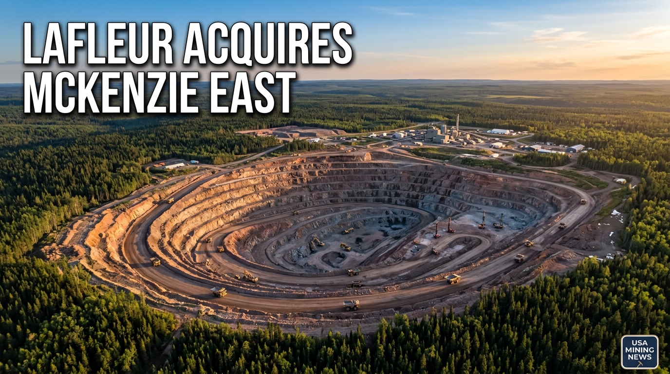 LaFleur signs agreement to acquire McKenzie East in Canada - Mining Industry News